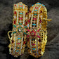 Gold Multicolor Bangles