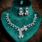Diamond Floral Jewelry Set
